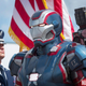 Illustration for article titled Official emIron Man 3/em images showcase the Iron Patriot, Maya Hansen and Tonys Bad Helmet Day